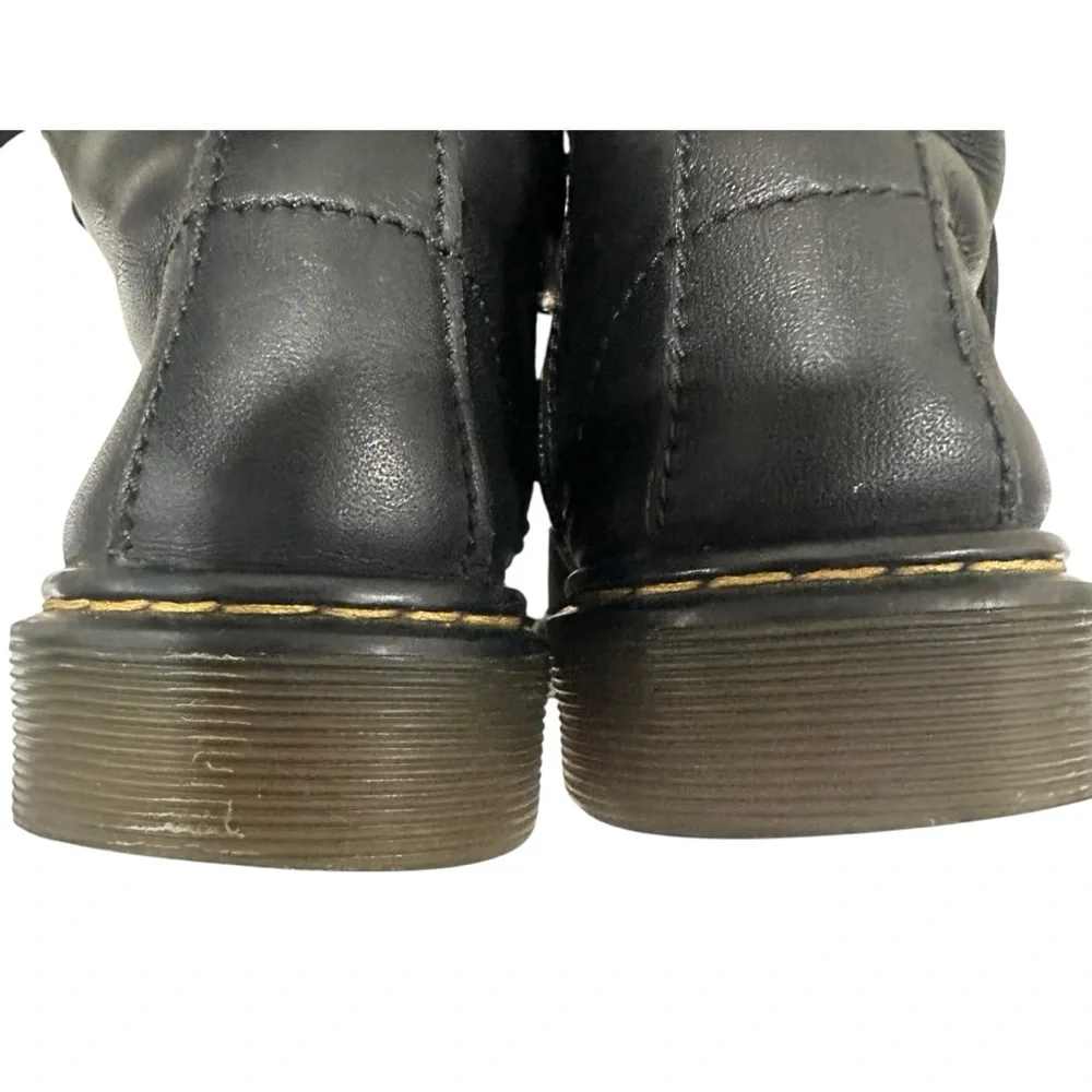 Dr. Martens 1460 Pascal Zip Combat Boots, Leather, Preschool Size 13